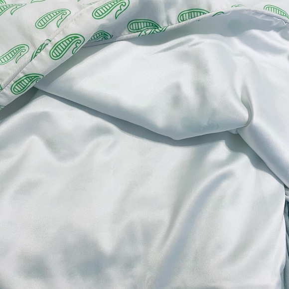 NWT Elizabeth McKay Lola Dress Whales / Green and White / Size 6 - Picture 9 of 11